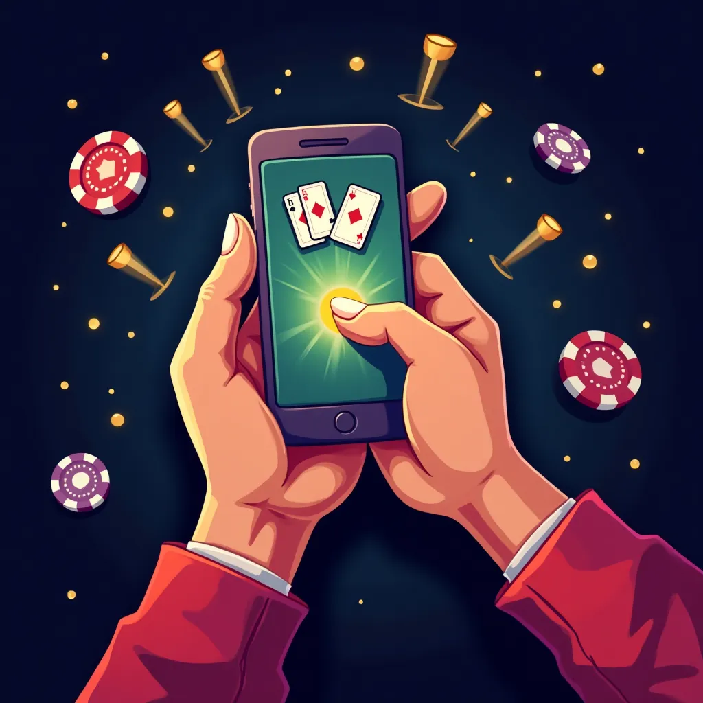 Crocobet mobile slots showcase illustration